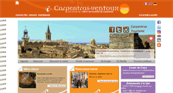 Desktop Screenshot of carpentras-ventoux.com